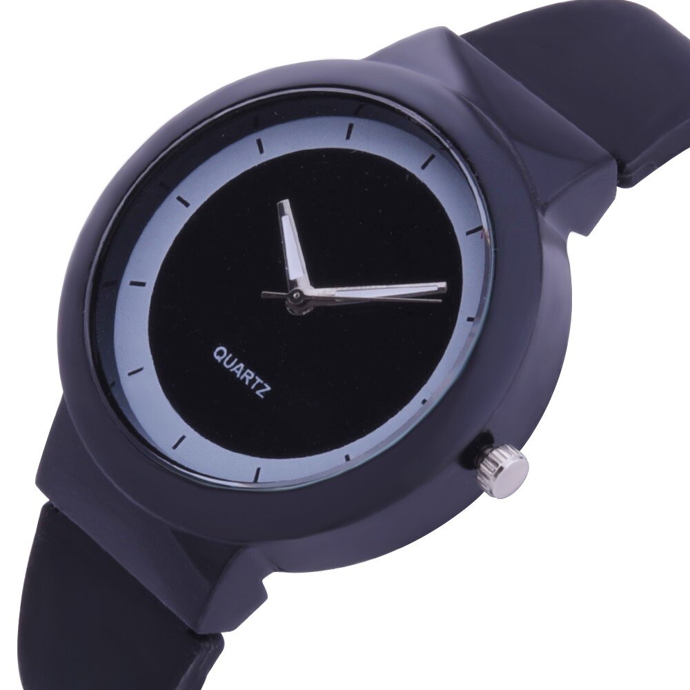 Dameshorloge siliconen band casual sport dameshorloge klok quartz uurwerk polshorloge zegarek damski relog