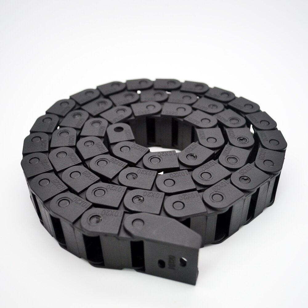 Cadena de arrastre de Cable de plástico de 1 metro 10x15mm para máquina Cnc