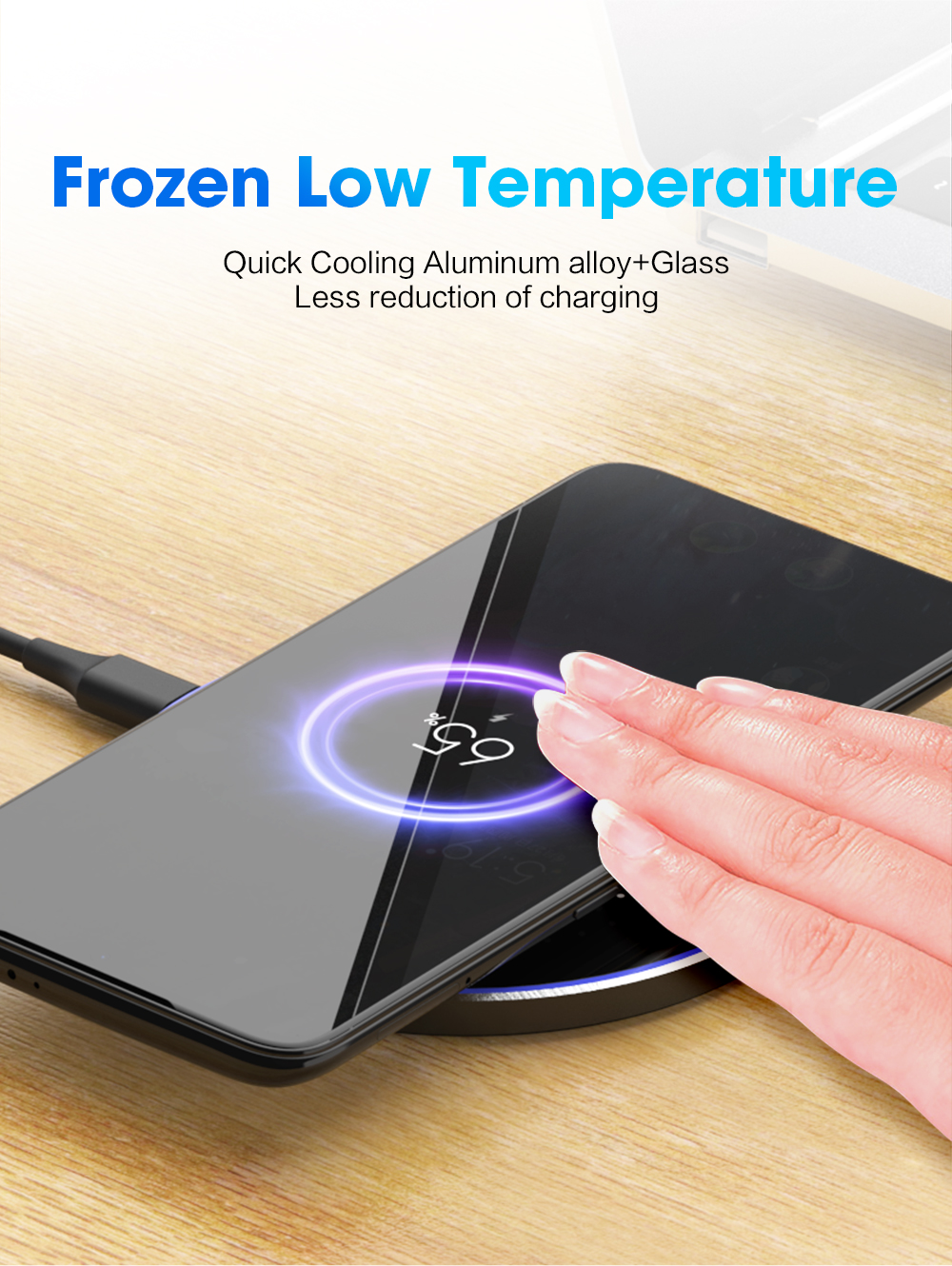 FDGAO 15W rapide Qi chargeur sans fil pour iPhone X XS Max XR 8 Plus 10W Charge rapide pour Samsung S10 S9 Note 10 Xiao mi 9