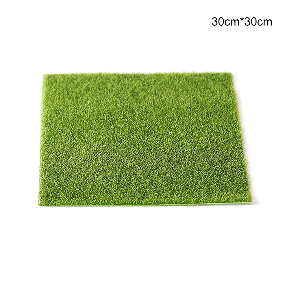 DIY Simulation Moss Micro Artificial Landscape Decor Accessories Wedding Garden Decoration Foliage Moss Greening Tool: 30X30cm