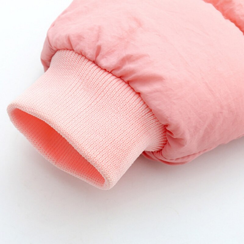 Combinaison en coton à capuche pour garçons et filles, combinaison épaisse et chaude, manches longues, avec dessin animé, 0-24M, unisexe, à la , hiver