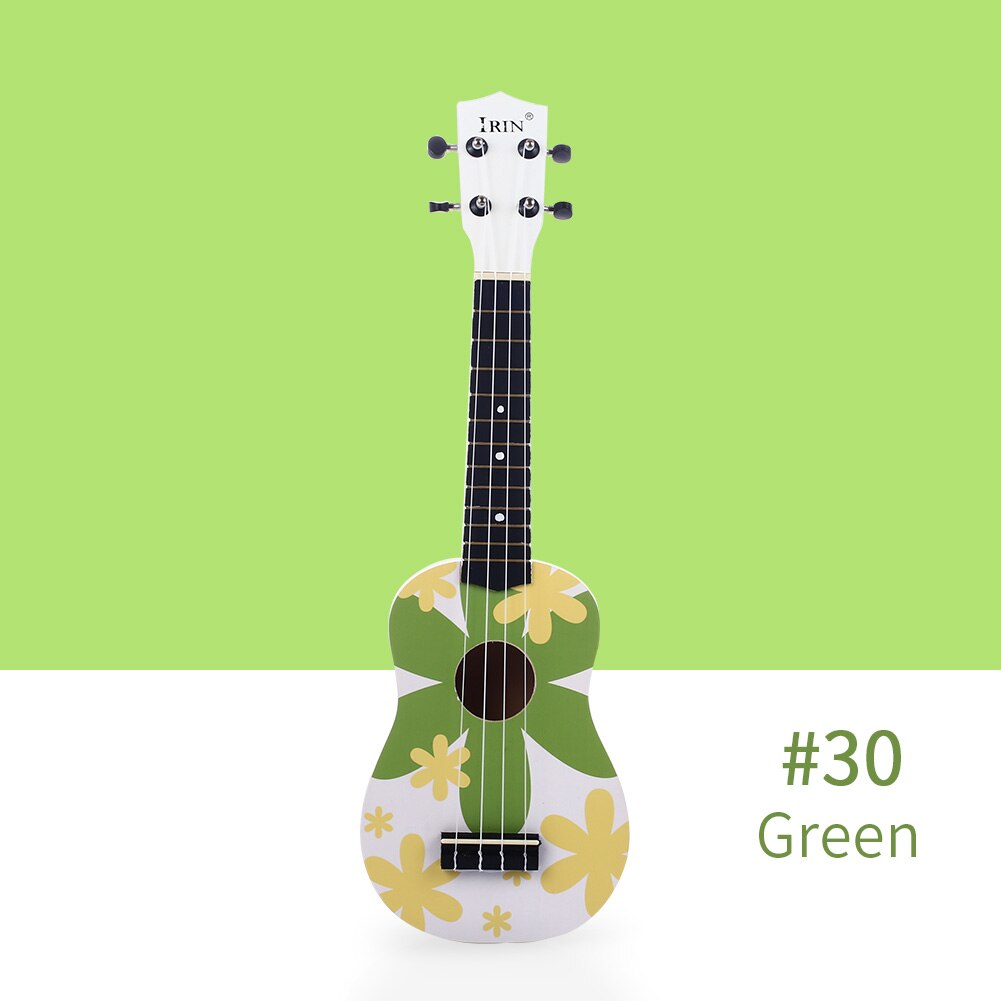 21 Inch Kleurrijke Sopraan Ukelele Akoestische Nylon 6 Snaren Hawaii Gitaar Guitarra Musica Instrument Voor Kinderen En Beginners: Green