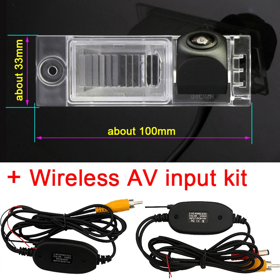 Voor Hyundai Tucson IX35 Auto 170 Graden Speciale Voertuig Achteruitrijcamera Back Off Up Draadloze Reverse auto Camera: fish eye wireless