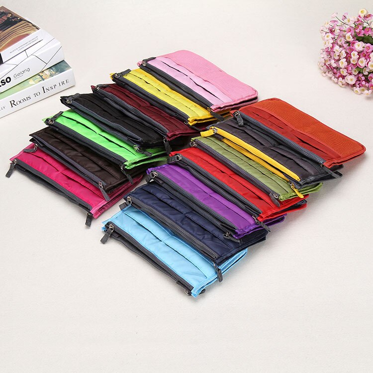 Bolsa de maquillaje multifunción, neceser pequeño para cosméticos, organizador de viaje, bolsa de almacenamiento para artículos de tocador, kit de aseo CC001