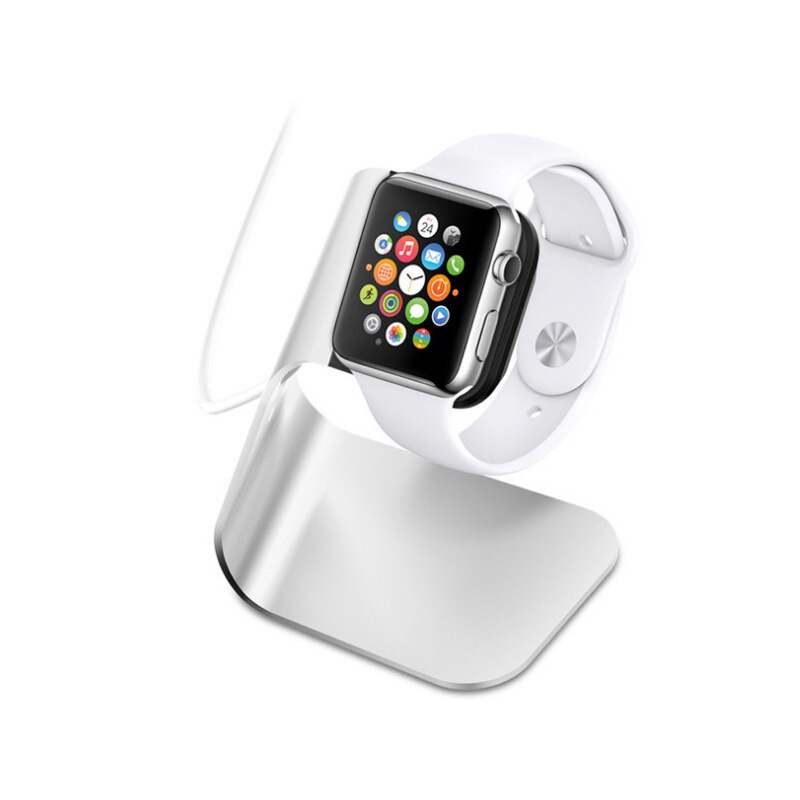 Metal Aluminum Charger Stand Holder for Apple Watch Bracket Charging Cradle Stand for iWatch 4 3 2 1 Charger Dock Station