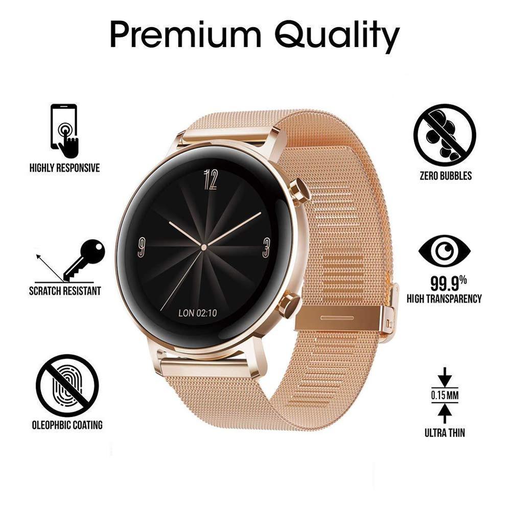 Huawei Gt 2 Zacht Glas Voor Hauwei Horloge Gt 2 42 Mm Clear Full Screen Protector Film Huawei Watch Gt Accessoires 42 Mm Fibre Film