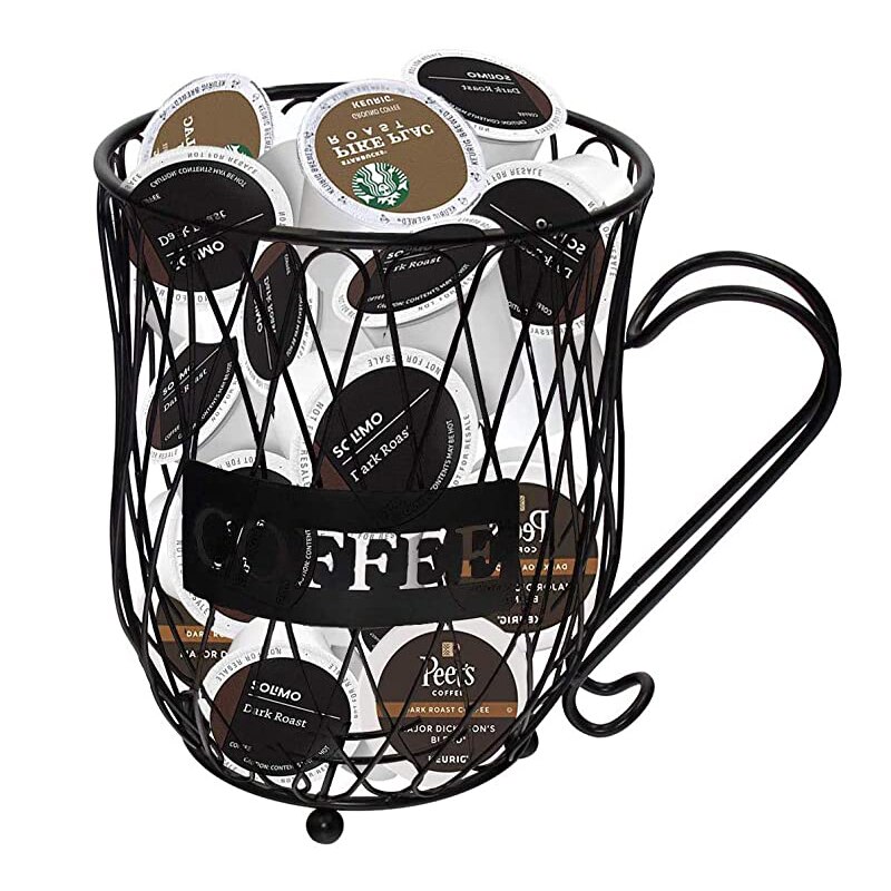 Nespresso kapselhållare kaffemugg cup keeper kaffekapselhållare förvaringskorg köksarrangör