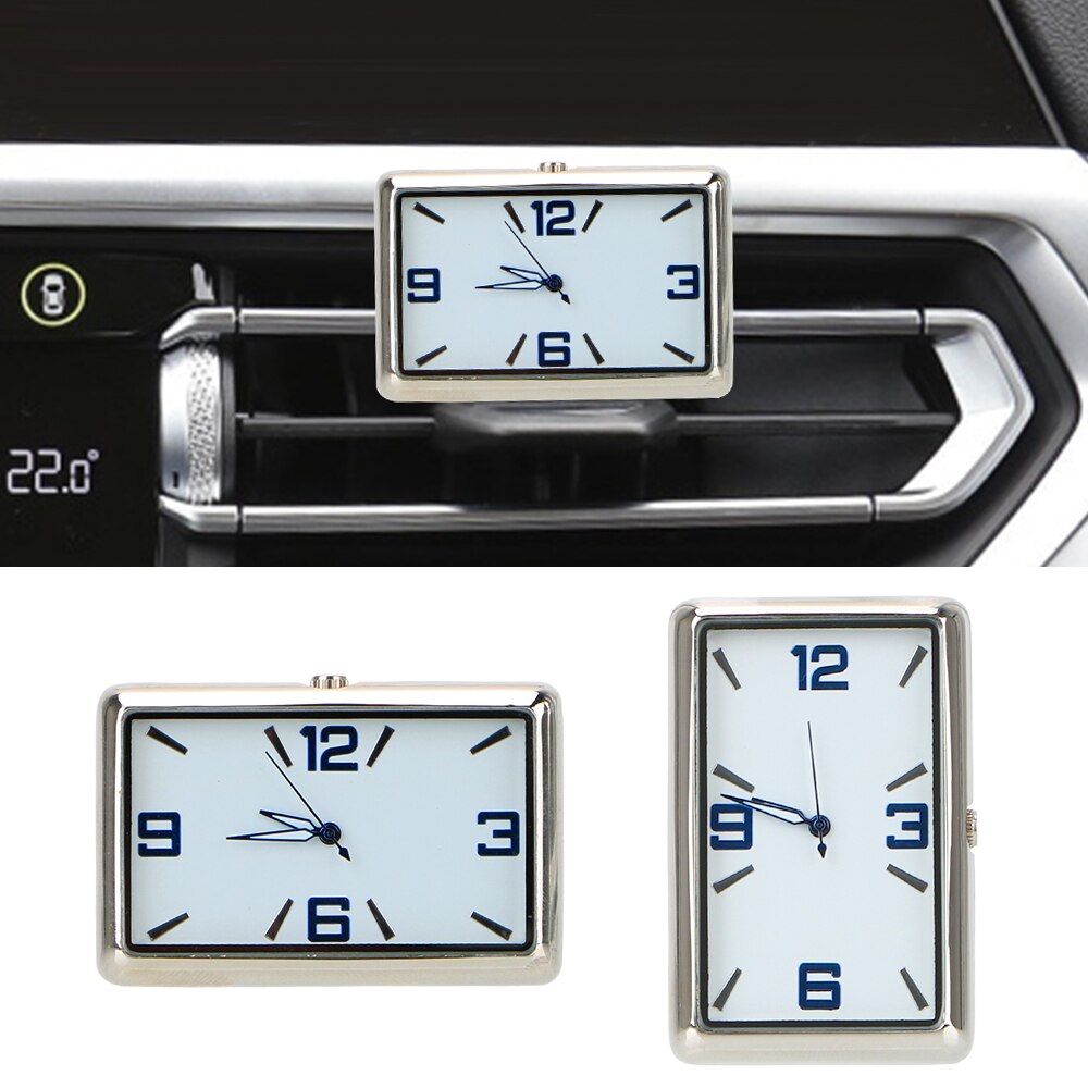 Dubbelzijdig Sticker Auto Klok Automobiles Quartz Horloge Auto Decoratie Auto Mode Horloge Auto Accessoires