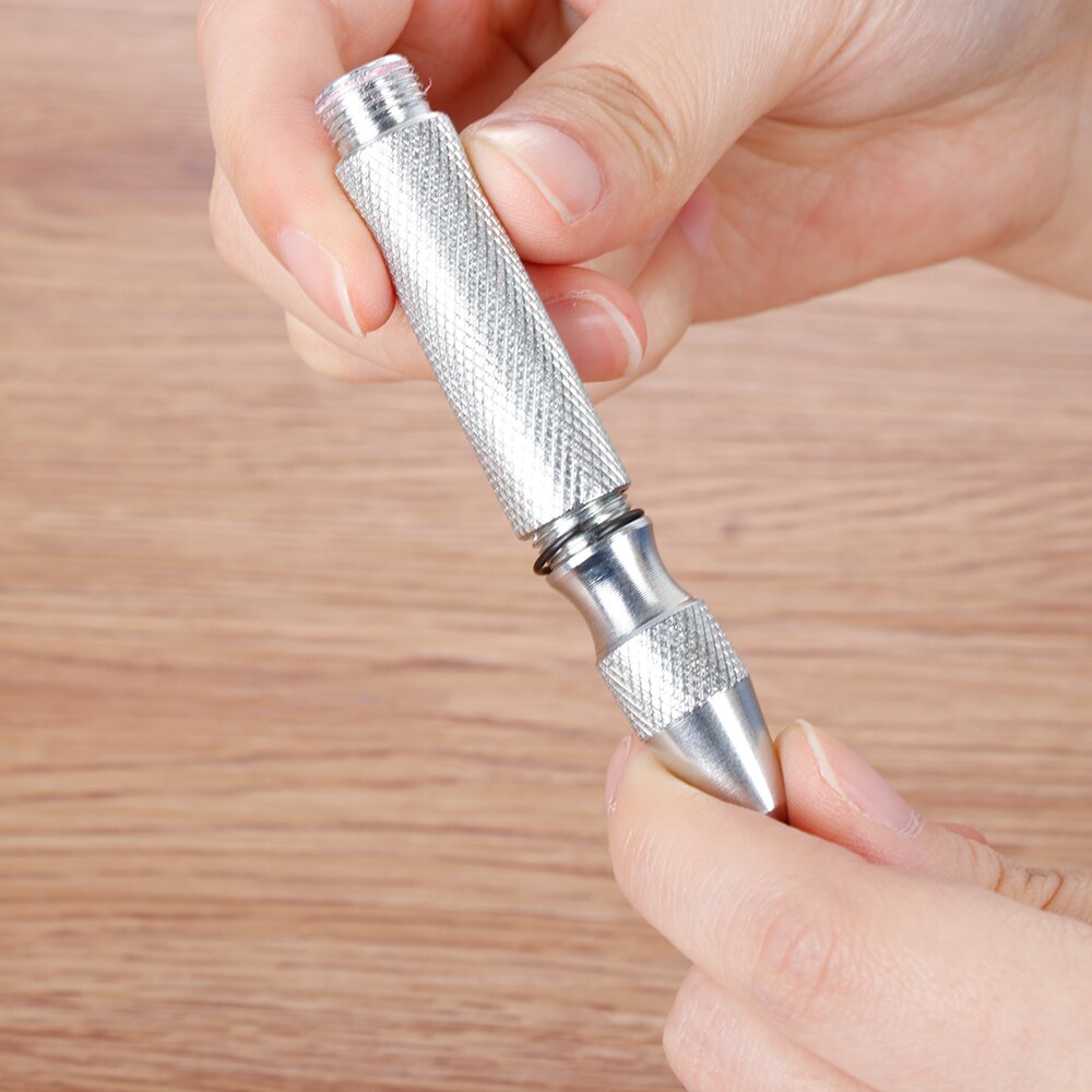 1PC Automatic Center Pin Punch Spring Loaded Window Breaker Screw Dent Marker Marking Starting Holes Hand Tools