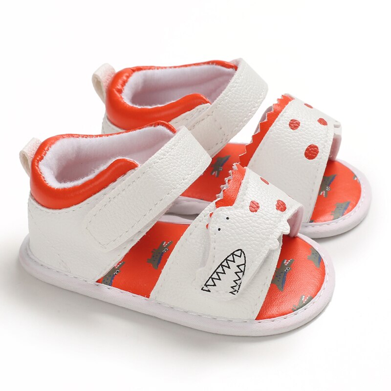 Peuter Baby Baby Meisjes Jongens Shark Shape Pu Lederen Kleine Leuke Sandalen Anti-Slip Toevallige Outdoor Schoenen schoeisel: 1 / 11