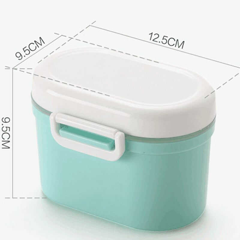 Boîte de stockage de lait en poudre pour bébé,distributeur de nourriture, conteneur, alimentation pour enfants, portable, PP,