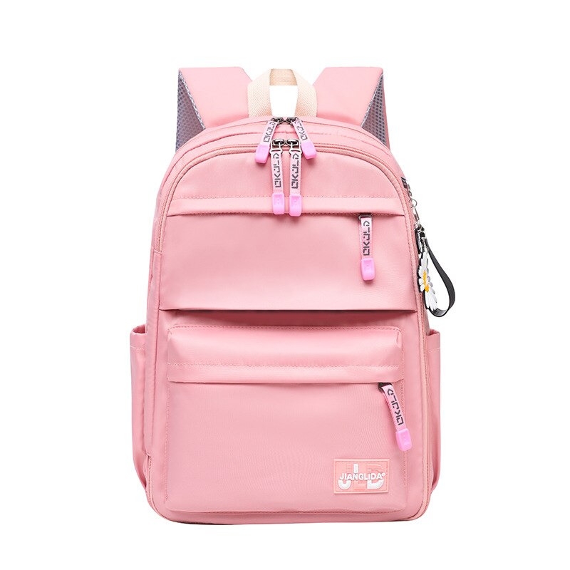 Mode Rugzak Kinderen Schooltassen Voor Meisjes Waterdichte Nylon Grote School Rugzak Voor Tieners Schooltas Kids Boek Tas: pink