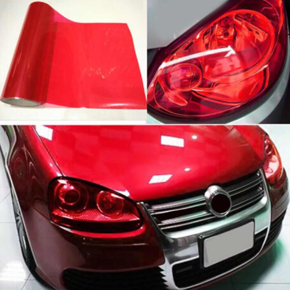 1 Roll Mistlamp Sticker Protector Achterlicht Auto Film Koplamp Vinyl