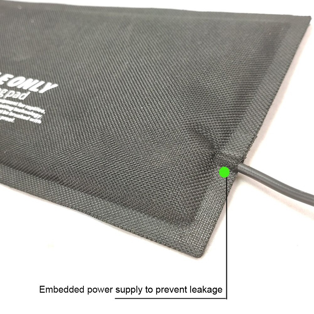 5v 2a huisdier warmer usb verwarmingsmat, draagbaar, thermisch, winter wasbaar, opvouwbaar, isolatie, huis, reptiel, elektrische stoffen verwarming, bed