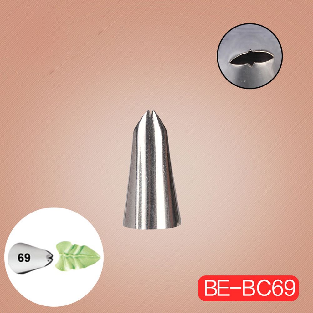 Mode 1 PCS Bladeren Mondstuk Rvs Icing Piping Nozzle Pastry Tips Cake Decor Tool Bakken Accessoires: Army Green