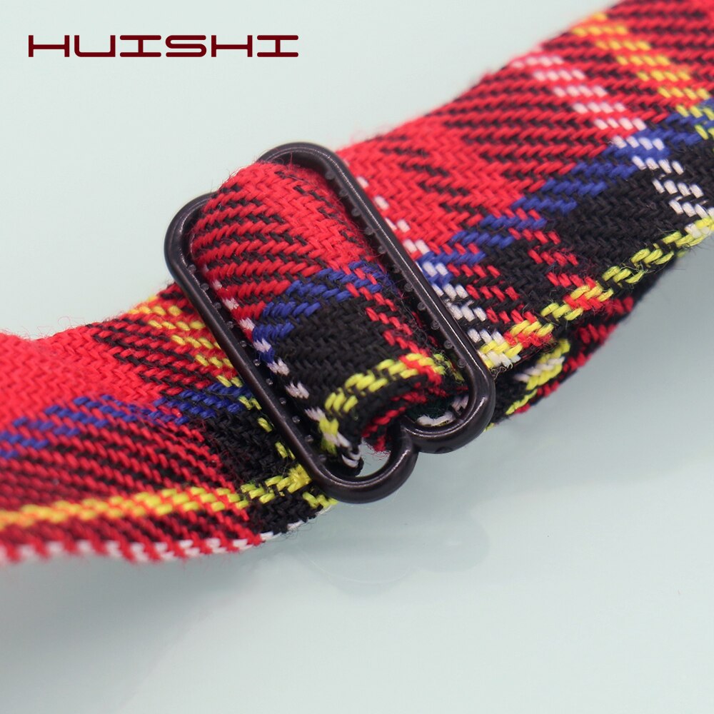 Huishi rutig fluga lyx herr pläd bågar slips justerbar bröllopsfest bowtie för män polyester rut fjäril bowties