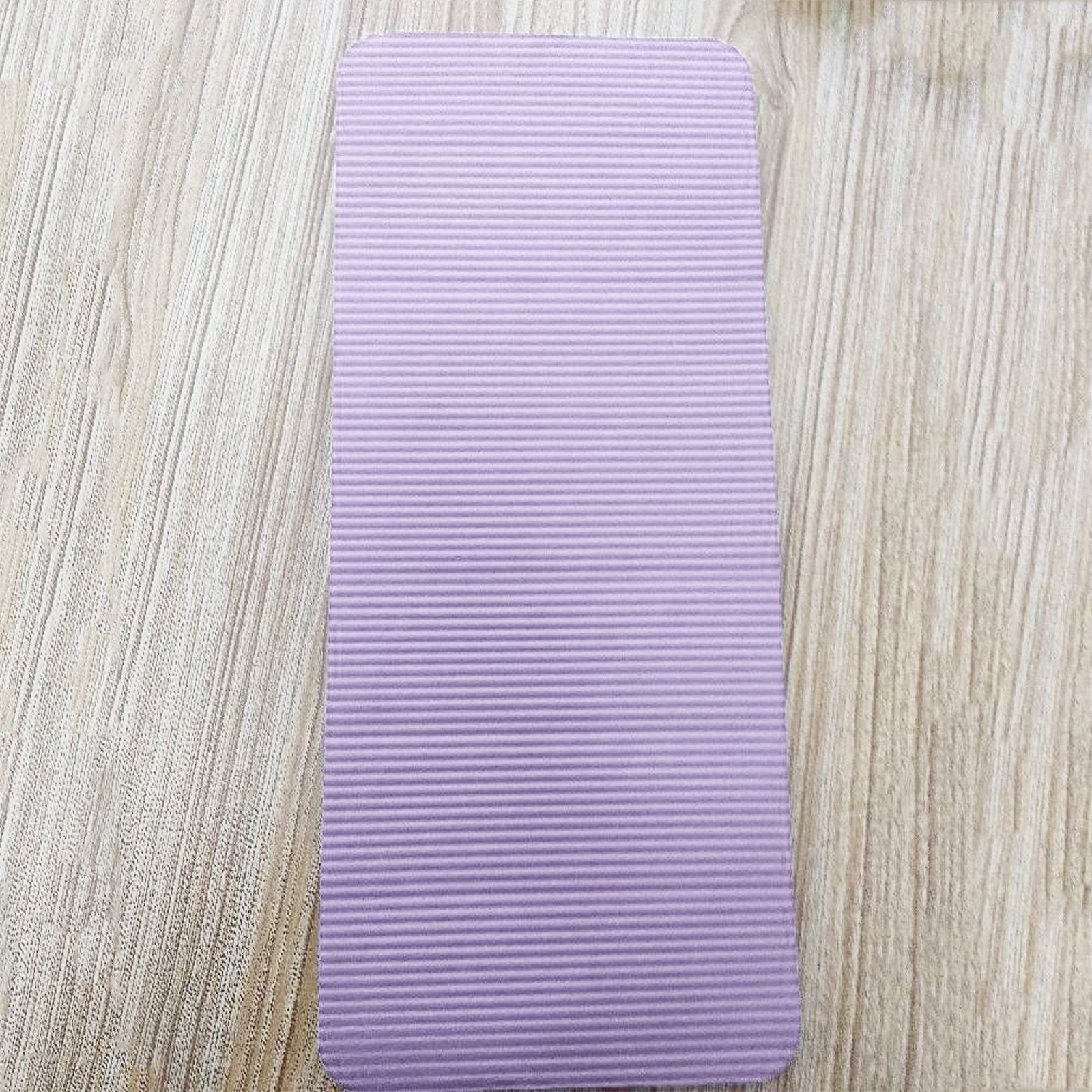 60x25x1.5cm Non Slip Yoga Knee Pad Thickened NBR Exercise Mat Portable Workout Cushion for Elbow Support Comfortable Fitness Pad: PURPLE