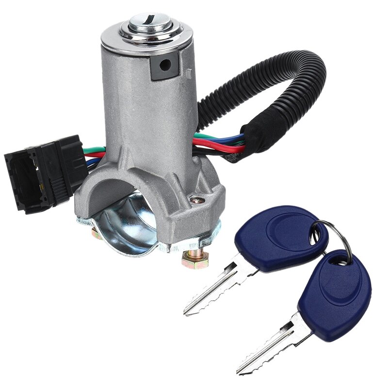 Auto Contactslot Vat Deur Slot Met 2 Sleutels Voor Iveco Daily 2006 2007 A2996075 2996076
