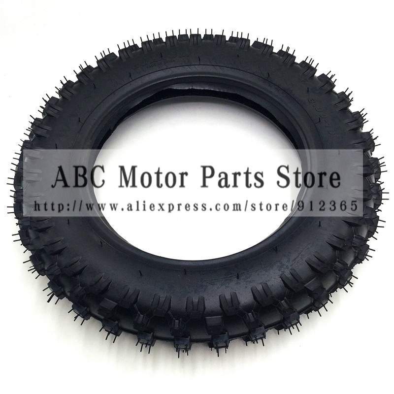 Leapiture 2,5‑10 inch motorfiets achterwiel Antislip Slijtvaste achterwielen Banden en velg Binnenband Achterwielmontage voor offroad-motoren Dirt Pit Bikes