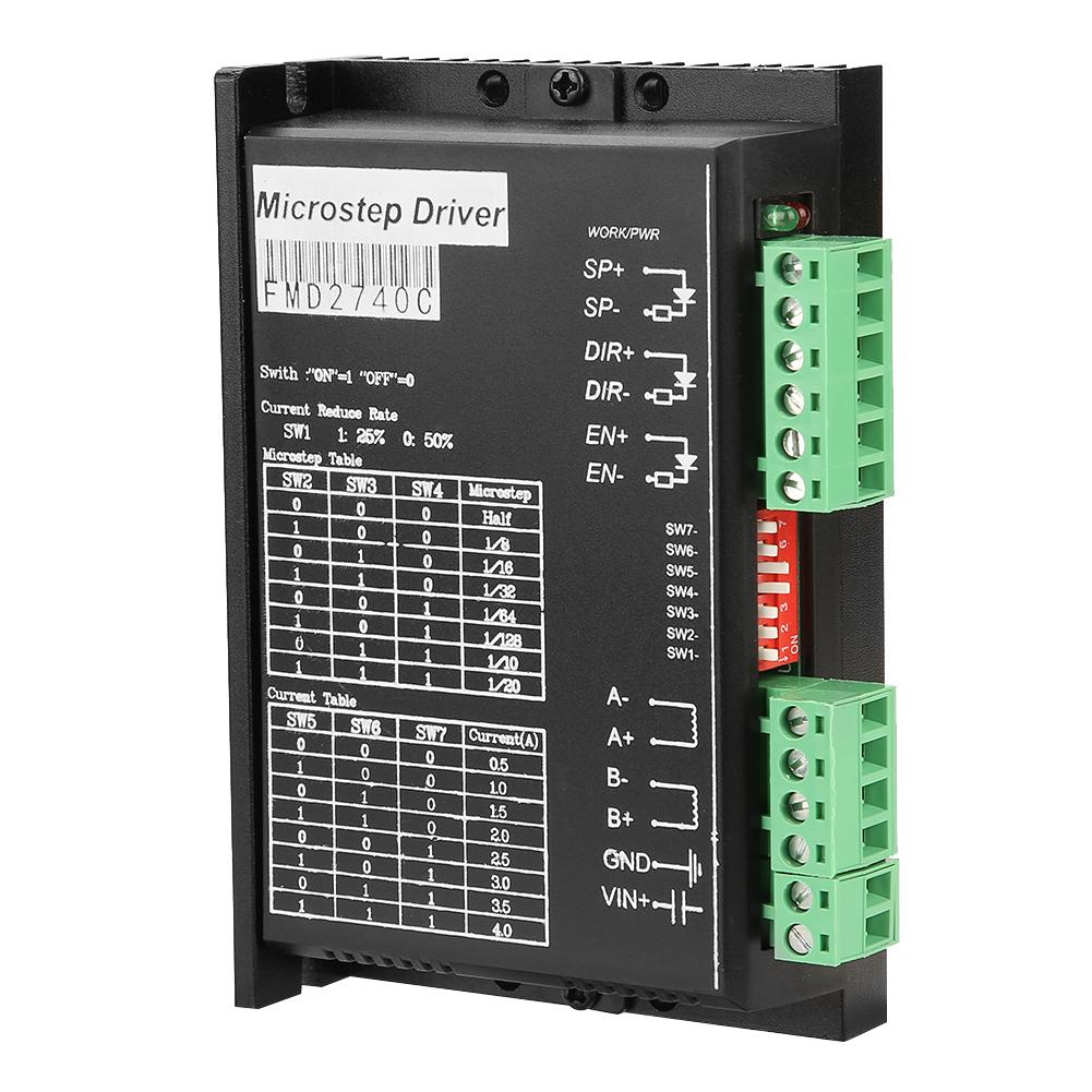 FMD2740C CNC 2 Phase Stepper Motor Driver 50VDC 4A 128 Microstep