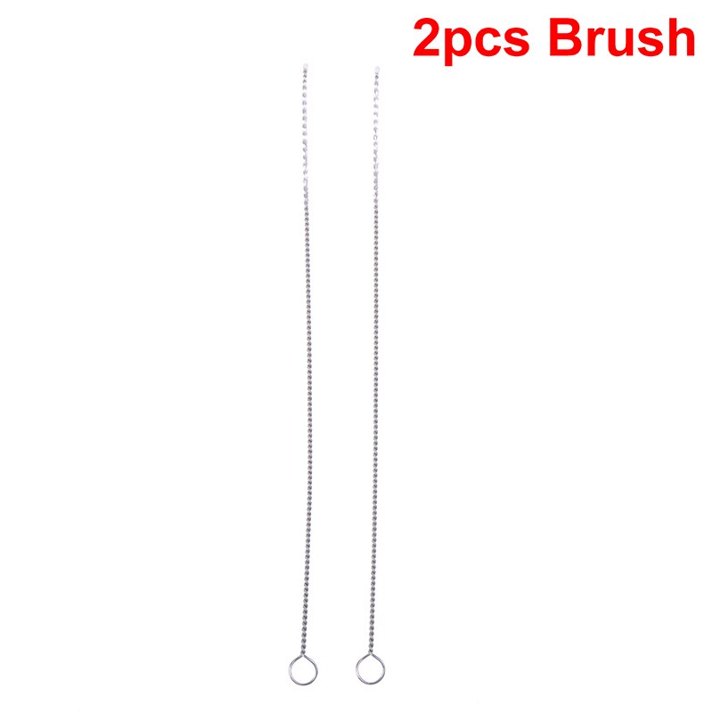 Silicone Straws Set 6 Colors Reusable Drinking Straws with 2 Cleaning Brushes: A