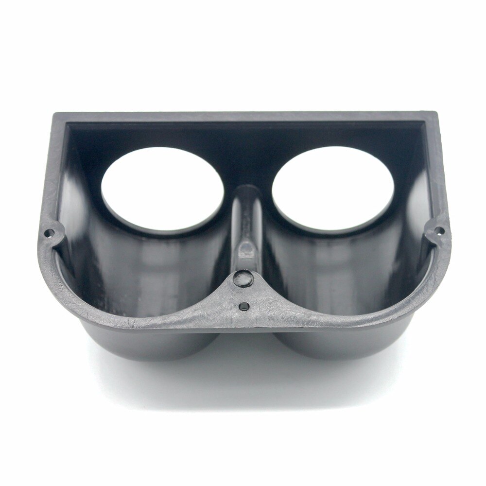 Mintice Zwart 2 52mm Universele Meter Pod Houder Dashboard met één Enkel Gat Dash Meter Houder Mount Gauge Pod Holder