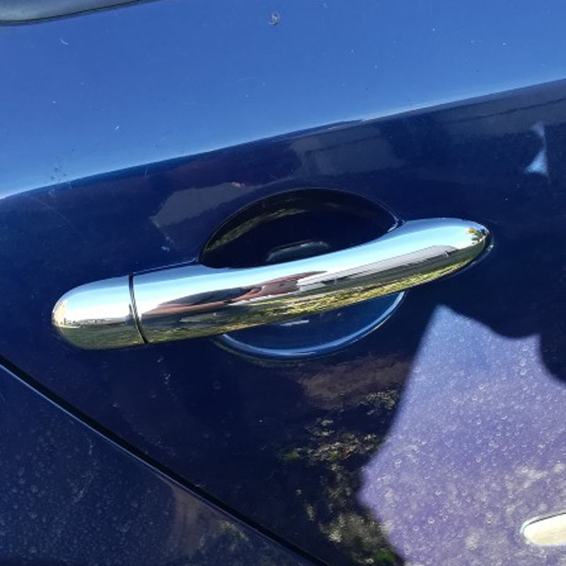 Voor Renault Laguna Ii 2001 2007 Abs Chrome Deurklink Catch Cover Trim