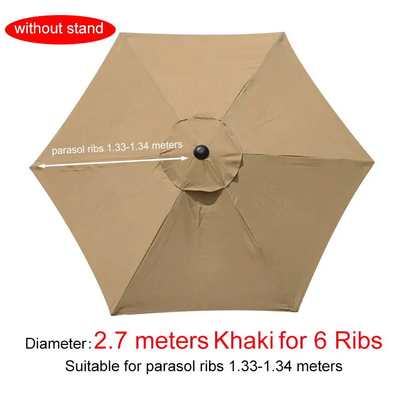 Parasol étanche anti-UV, gril de subdivision sans support, jardin extérieur, couverture de parapluie, parasol, 2/2 m, 7 m, 3m: plum