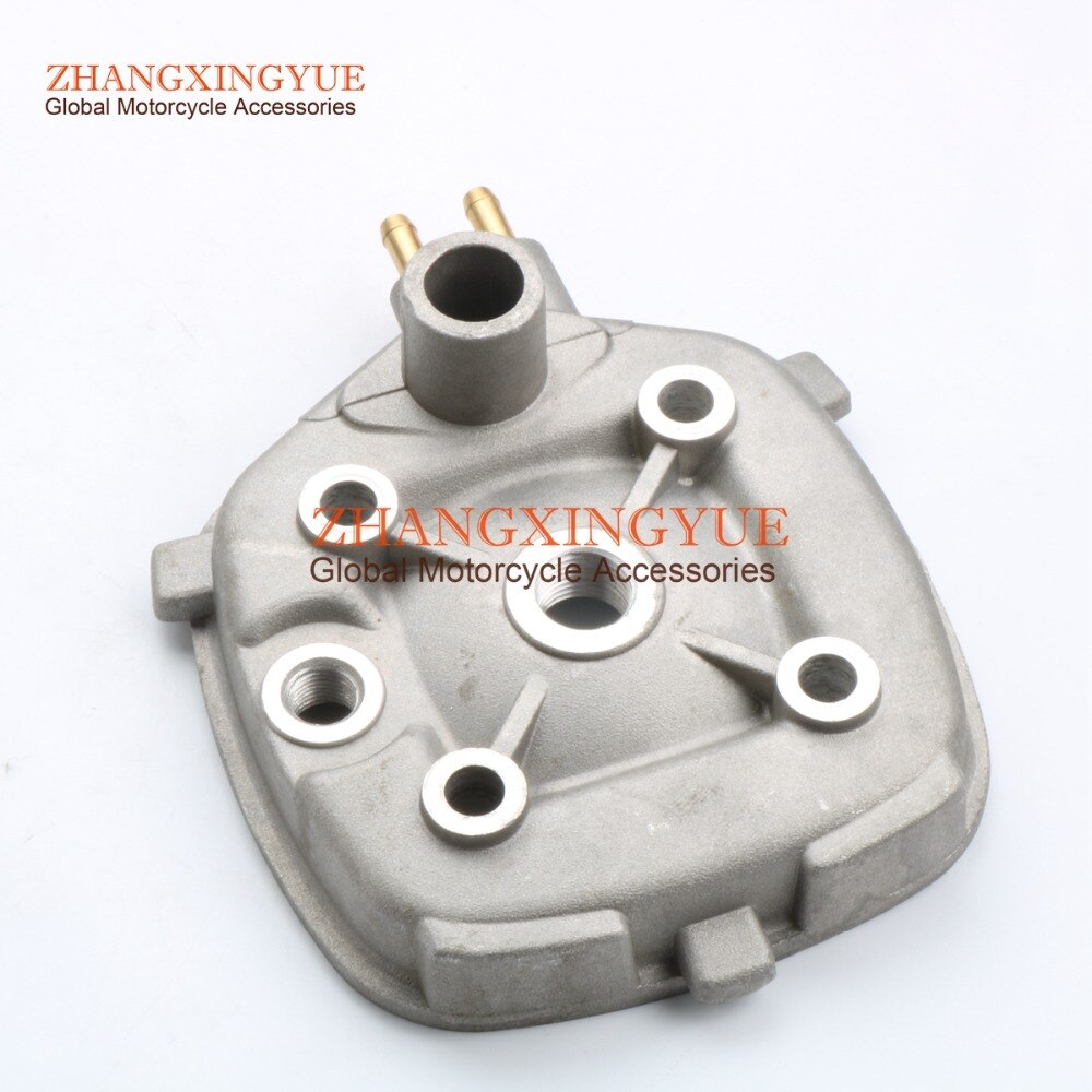 40mm/47mm 2 takt Cilinder Hoofd + E6TC bougies voor Minarelli Beta Ark 50 LC Eikon 50 50cc/70cc