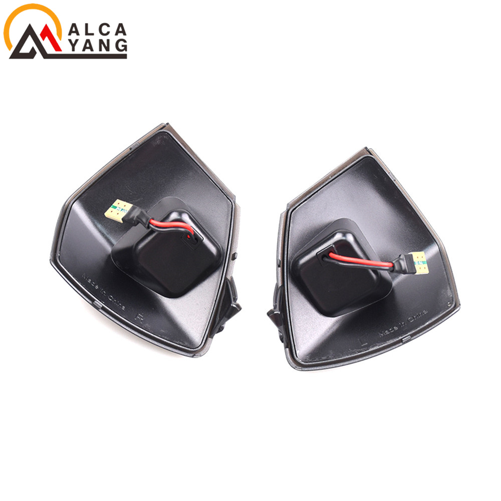 2X For Ford S-Max 07-14 Kuga C394 08-12 C-Max 11-19 LED Dynamic Turn Signal Light Side Mirror Sequential Blinker Indicator Lamp