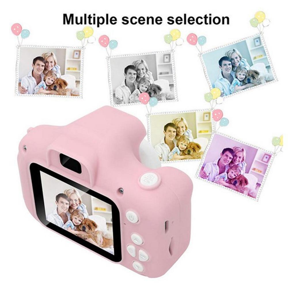 Cartoon Stijl Prachtige Mini Kinderen Camera Kleine Slr High Definition Digitale Camera Met 8G Geheugenkaart