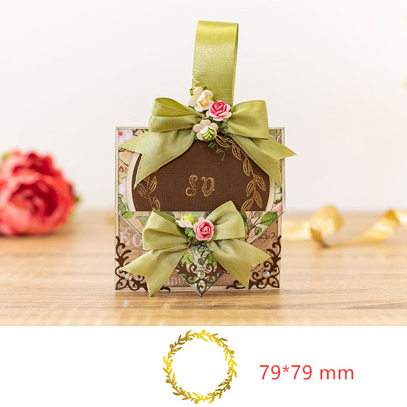 Letters Alphabets Borders Wreath Frames Metal Foil Plates for DIY Scrapbooking Letterpress Embossing Paper Cards Crafts: Picture 8