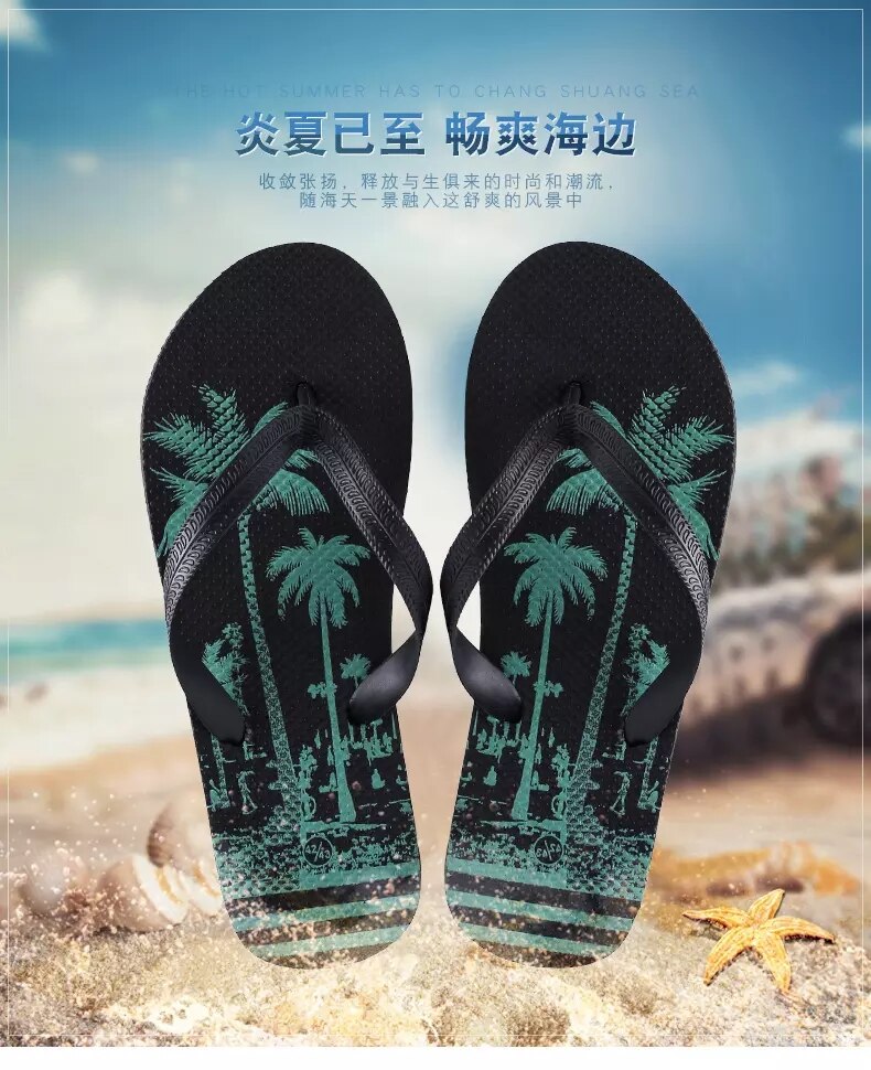 Zapatillas coreanas de talla grande para hombre, chanclas antideslizantes, sandalias de suela gruesa transpirables, sandalias de Punta ert5