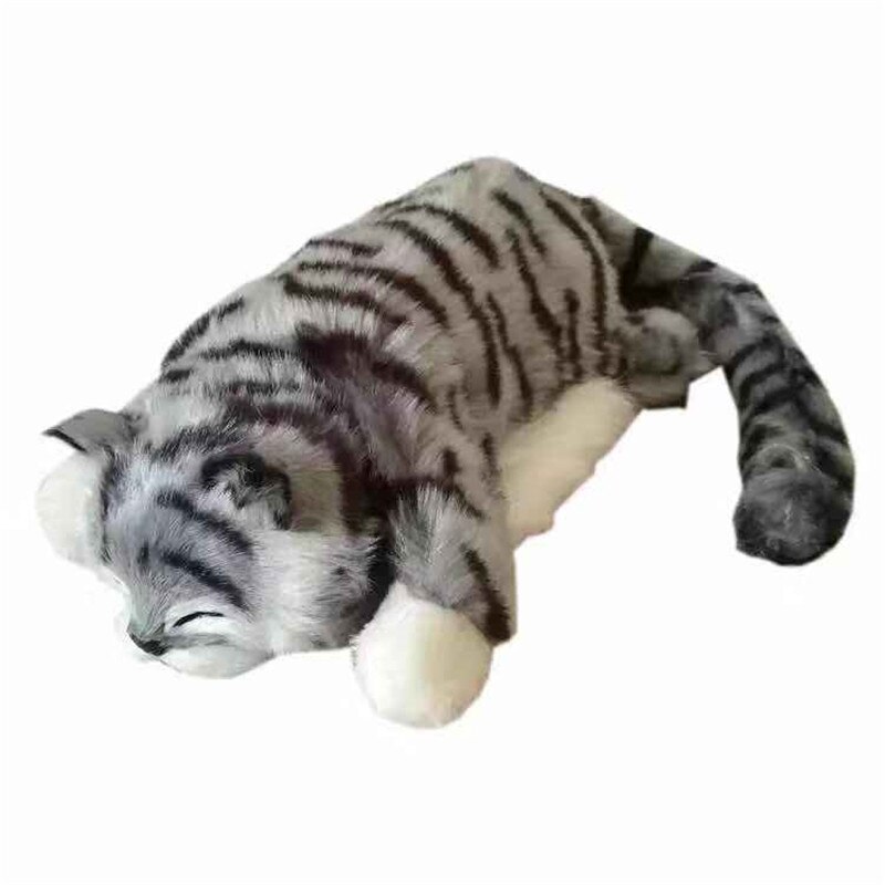 30cm Funny laughing Cat Roll Electronic Pet Toys Simulation Animal Robot Cats for Children kids birthday: A