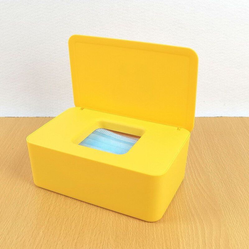 Plastic Tissue Box Wet Tissue Holder Cover Wipes Paper Tissue Paper Storage Box Paper Towel Dispenser Home Napkin Organizer