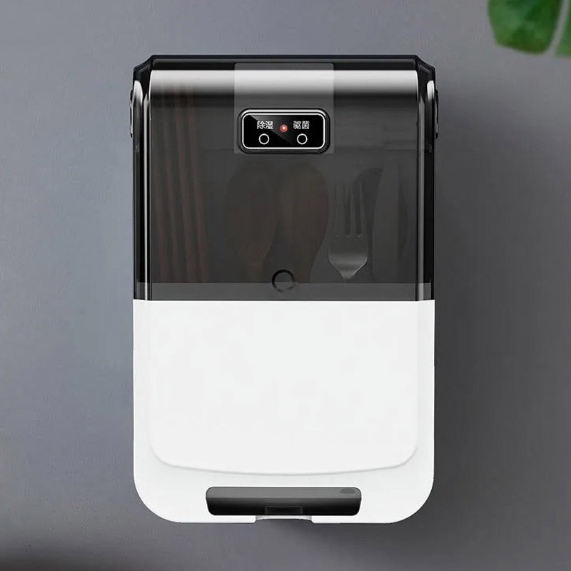 Dish Dryer Disinfection Dish Drain Rack Wall Hanging Sterilizer Air-Drying Machine For Spoon Chopstick Cage Cutlery Organizer