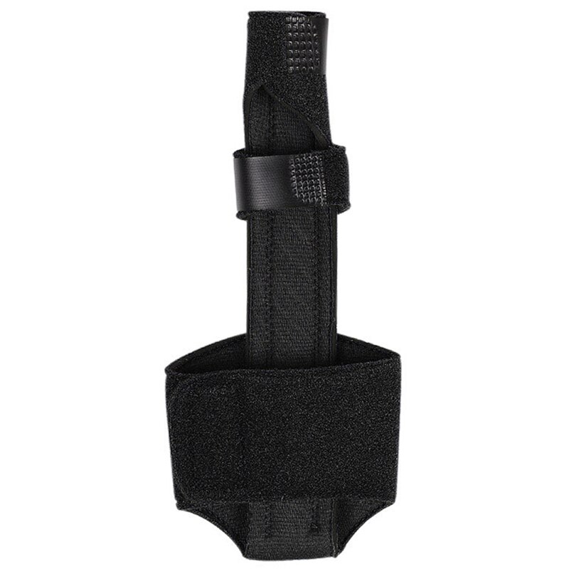 Adjustable Finger Corrector Splint Trigger for Treat Finger Finger Guard Splint Stiffness Pain Popping Clicking: Black