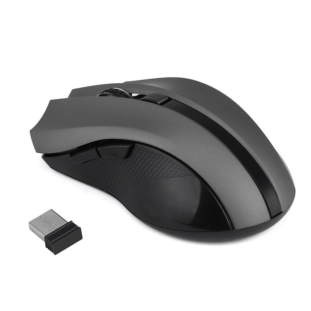 Wireless Optical Mouse Cordless 2.4GHz Mice 2400DPI with USB Receiver Portable Gaming Mouse Office Gamer Computer for Laptop PC