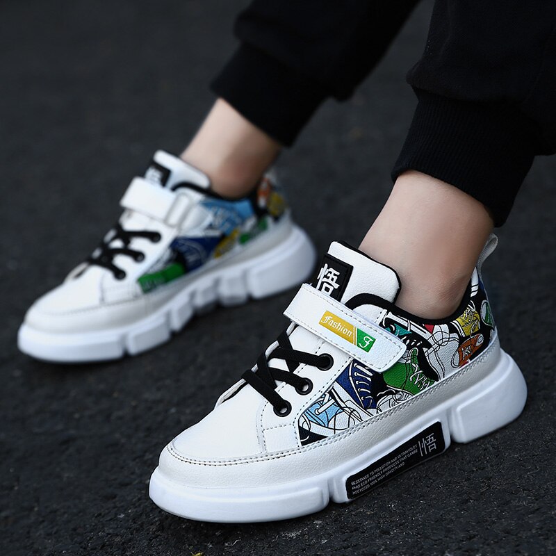 Kinderschoenen jongen kinderen sport casual sneaker lente herfst meisjes schoenen peuter baby pu sneaker meisjes schoenen rubber