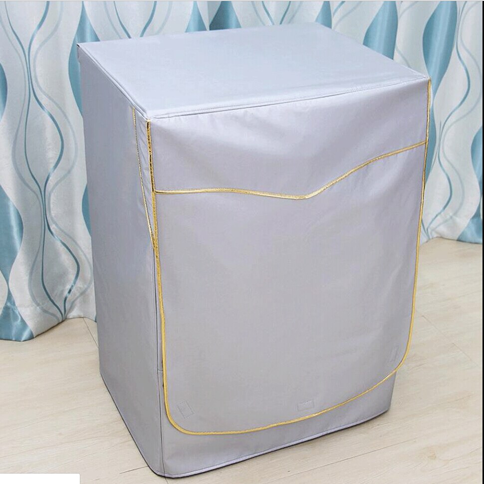 Waterproof Washing Machine Zippered Dust Guard Cover Protection Front Cover
