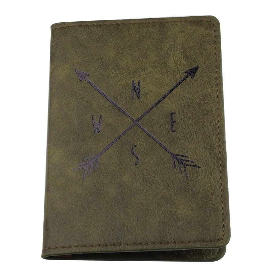 Nuova copertina custodia per passaporto da viaggio custodia per carta donna uomo porta carte di credito da viaggio ID di viaggio e porta passaporto per documenti: 7