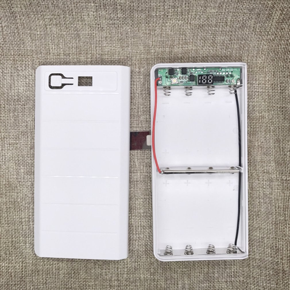 Portable Powerbank Case Battery Case DIY 8x18650 Power Bank Box Shell With USB Charging Port