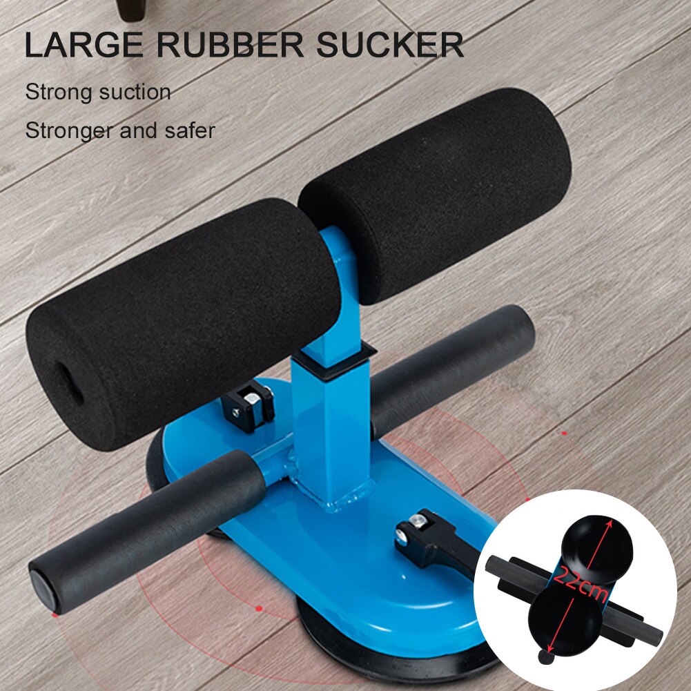 Adjustable Height Belly Training Self Suction Equipment Exercise Health Care Weight Loss Sit Ups Assistant Device Abdominal Curl
