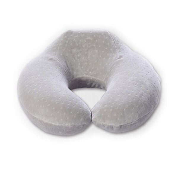 U Vormige Hals Kussens Memory Foam Reizen Kussen Nek Gezondheidszorg Accessoires Comfortabele Kussens Voor Goede Slaap Thuis Textiel: Gray