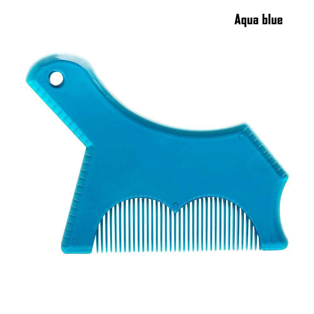 Beard Styling Template Stencil Beard Comb for Men Lightweight and Flexible Fits All-In-One Tool Beard Shaping Tool: 6