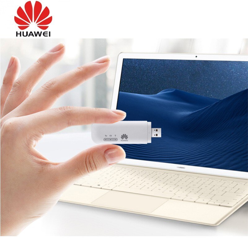 Sbloccato Huawei E8372h-155 USB WiFi Modem 4G 150Mbps LTE FDD Banda 1/3/5/7/8/20 TDD Fascia 38/40/41 3G Mobile USB Dongle