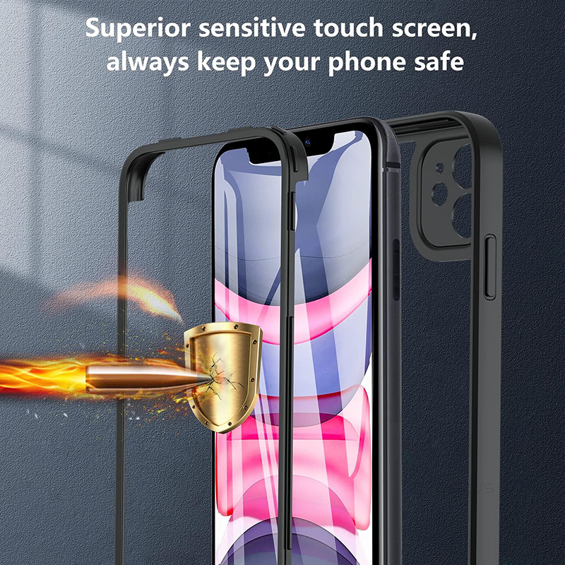 Funda protectora de cuerpo completo 360 para iPhone 15 14 13 12 11 Pro Max X XR 7 8 Plus SE cubierta frontal a prueba de golpes