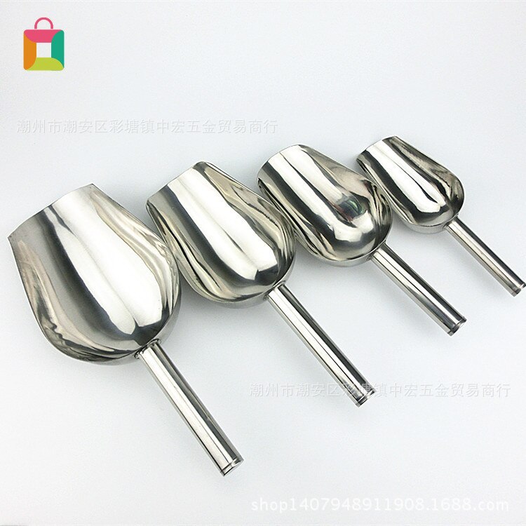 Stainless Steel Ice Cream Candy Scoop Wedding Buffet Bar Candy Scoop Kitchen Accessories