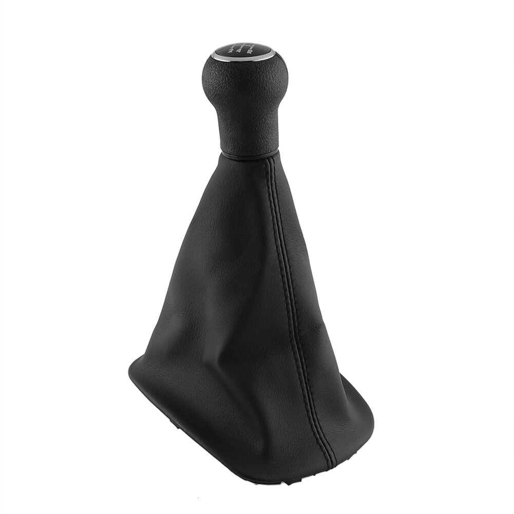 Durable PU leather 5 Speed Gear Shift Knob Cover For PASSAT B5