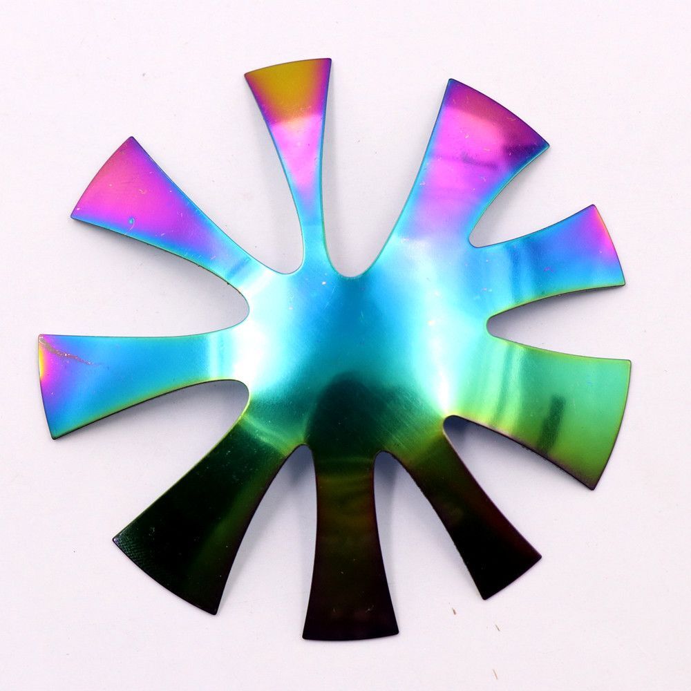 Nails Cutter Deep Oval Smile Line French Almond Nail Art Template Stainless Steel C Curve Tips Tools